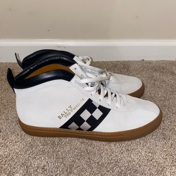 Men Ballys sneakers size 11 - Picture 3 of 6